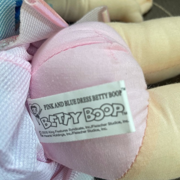 Pink and Blue Dress Betty Boop Fairy Plush 2005 - Picture 6 of 14